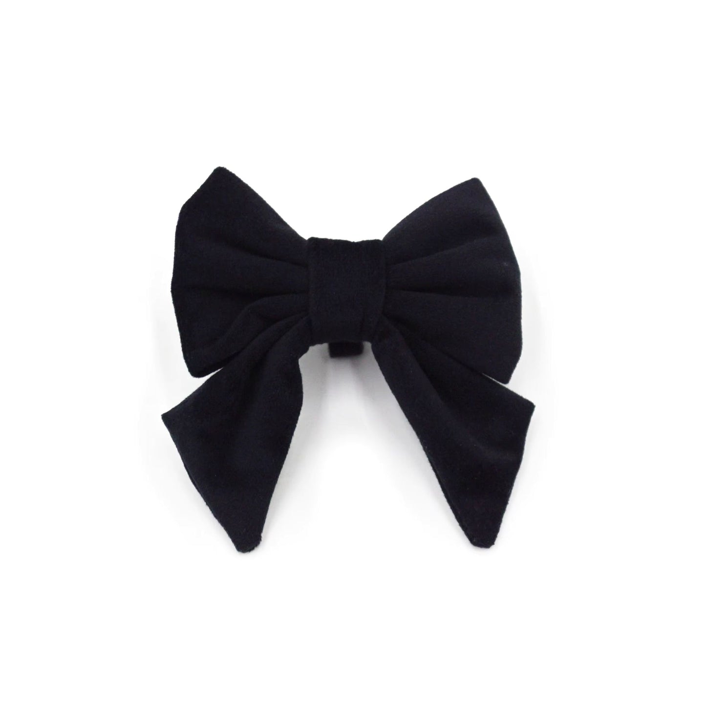 Black Velvet Sailor Bow