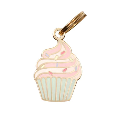 Cupcake | Enamel Dog Tag
