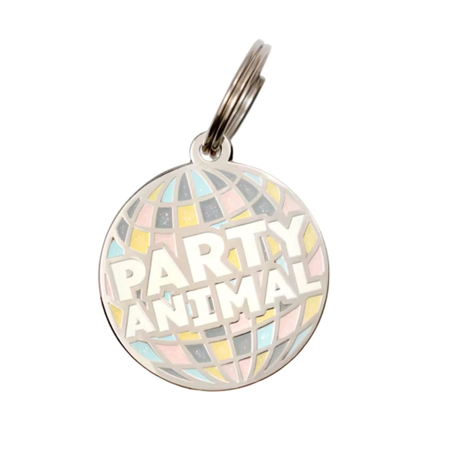 Party Animal | Enamel Dog Tag
