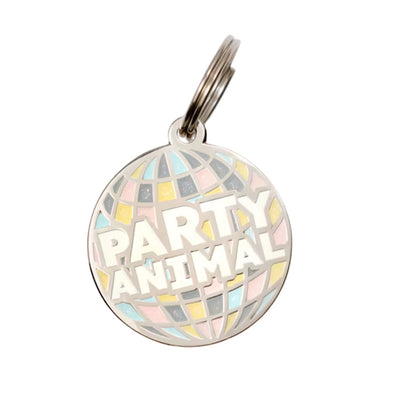 Party Animal | Enamel Dog Tag