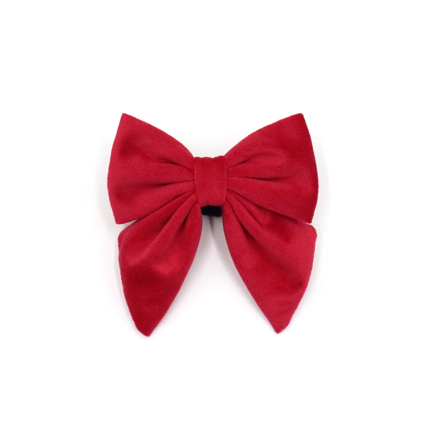 Red Velvet Sailor Bow