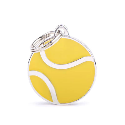 Tennis Ball | Enamel Dog Tag