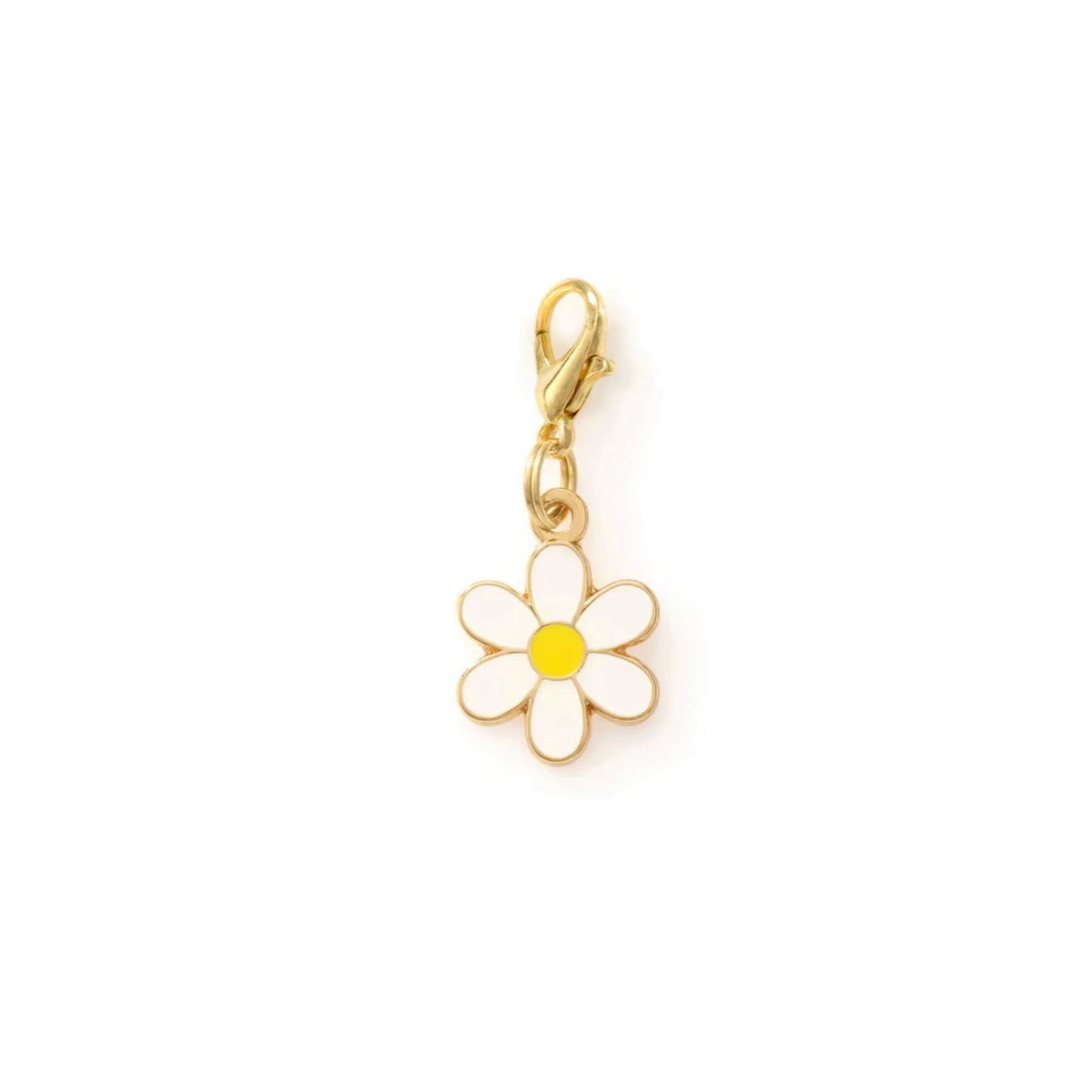 White Daisy Flower | Dog Collar Charm