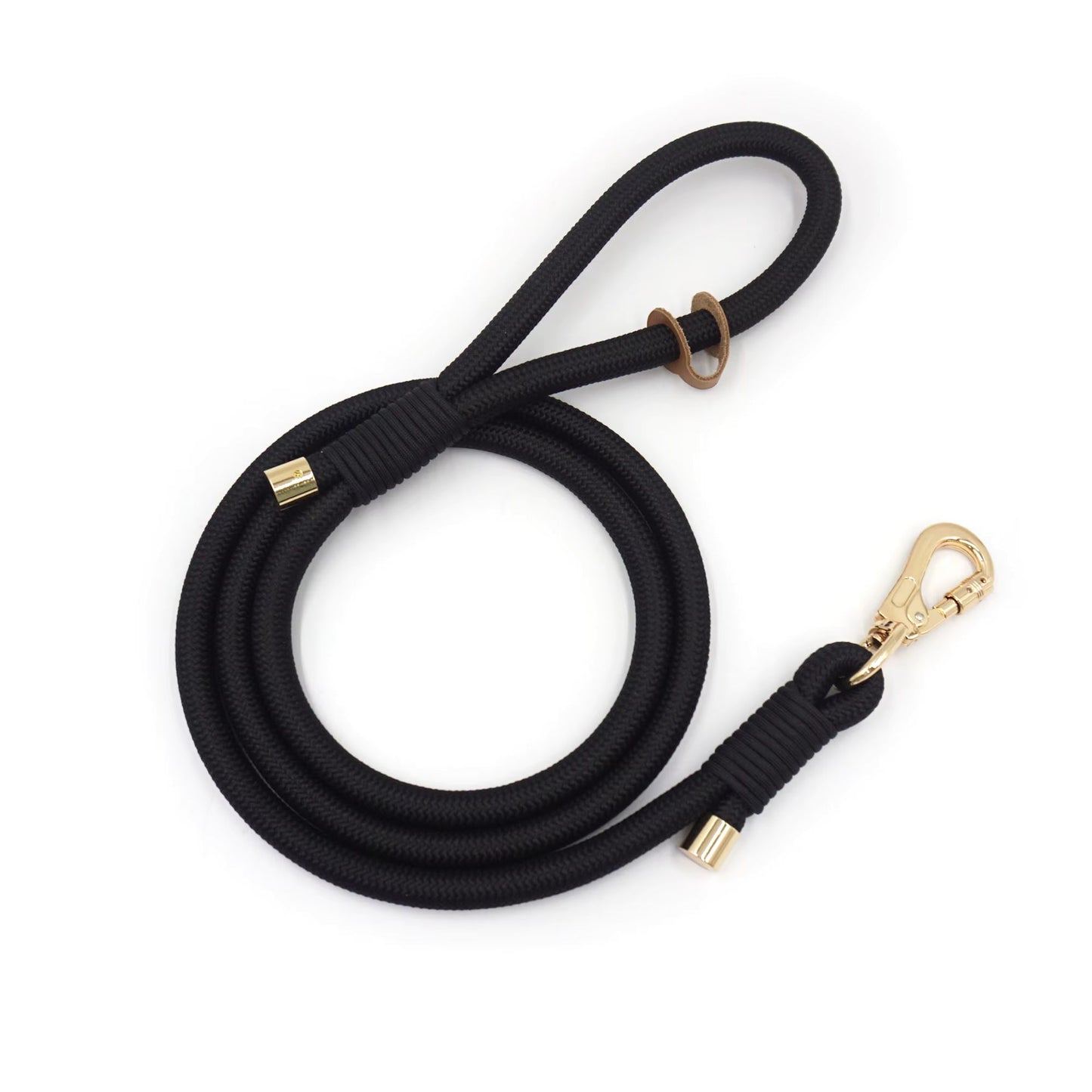 Black Rope Dog Leash