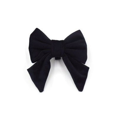 Black Velvet Sailor Bow