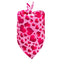 Valentine's Day Scattered Hearts | Dog Bandana