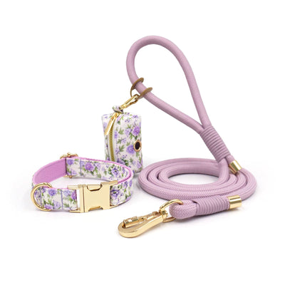 Lavender Fields Collar Walk Set