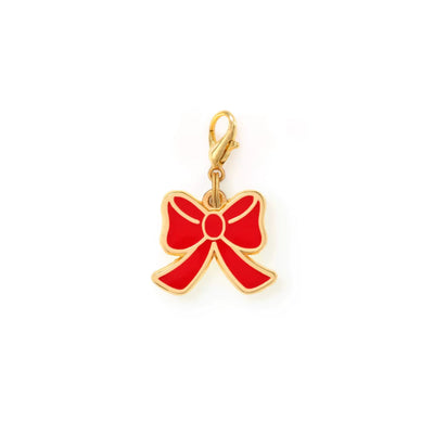 Red Bow | Dog Collar Charm