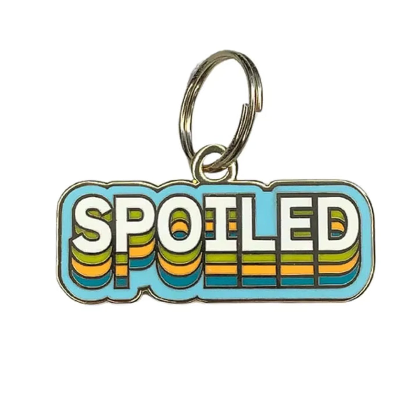 Spoiled Retro | Enamel Dog Tag