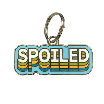 Spoiled Retro | Enamel Dog Tag