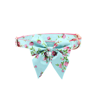 Cherry Blossom | Bow Tie Dog Collar