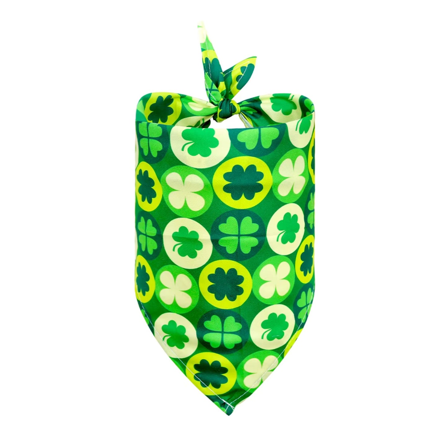 St. Patrick's Day Retro Shamrock | Dog Bandana